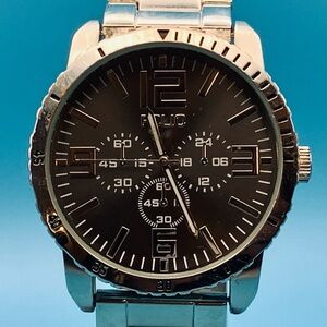 FOLIO FMDMSG908 Quartz Fashion Wristwatch Faux Multi Dials Working NEW WITH TAGS